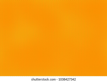Orange comic pop-art halftone background vector
