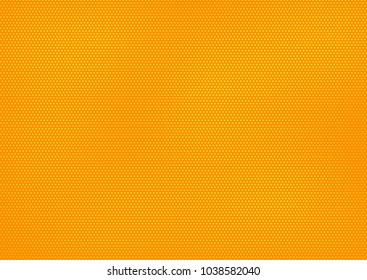 Orange comic pop-art halftone background vector