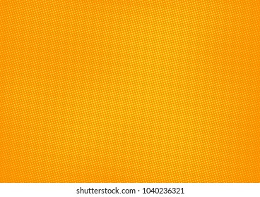 Orange comic pop-art halftone background vector