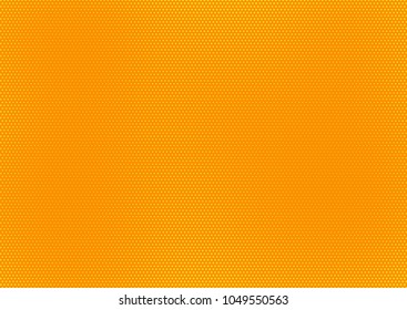 Orange comic pop-art halftone background vector