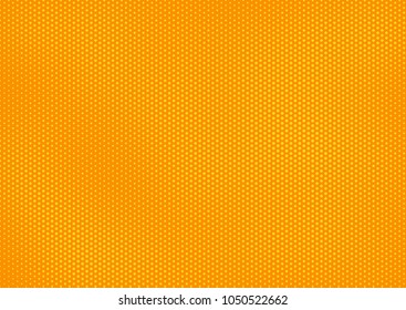 Orange comic pop-art halftone background vector