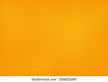 Orange comic pop-art halftone background vector