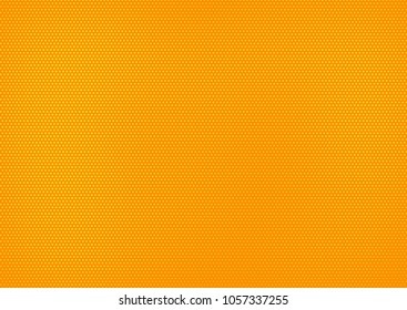 Orange comic pop-art halftone background vector
