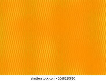 Orange comic pop-art halftone background vector