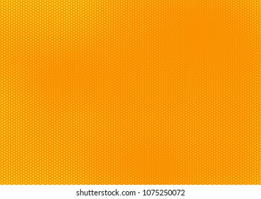 Orange comic pop-art halftone background vector