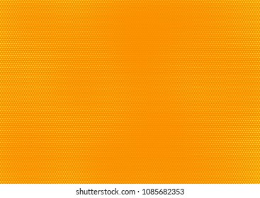 Orange comic pop-art halftone background vector