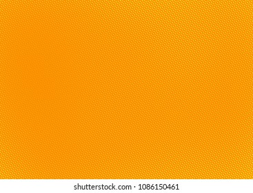 Orange comic pop-art halftone background vector