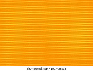 Orange comic pop-art halftone background vector