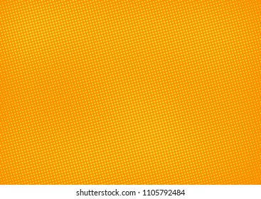 Orange comic pop-art halftone background vector