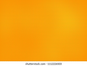 Orange comic pop-art halftone background vector