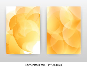 orange concept design of annual report, brochure, flyer, poster. Orange clean pure concept background vector illustration for flyer, leaflet, poster. Business abstract A4 brochure template.