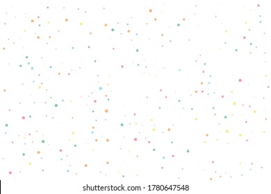Orange Confetti Holiday. Blue Round Vector. Purple Bubble Holiday. Pink Falling Random. Green Glitter Creative. Red Texture Vector. Yellow Carnival Background. Birthday Random.