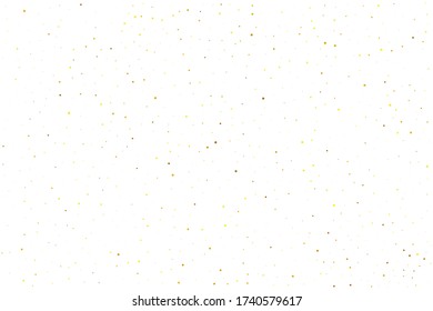 Orange Confetti Random. Gold Round Holiday. Tiny Bubble Background. Golden Falling Celebrate. Yellow Glitter Sparkle. Texture Holiday. Orange Carnival Explosion. Birthday Sparkle.