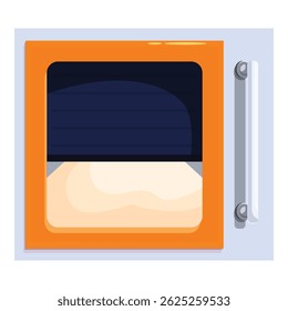 Pão de cozimento de forno de convecção de laranja, aparelho de cozinha alimentos para cozinhar, elemento interior da casa