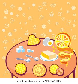 orange cookies