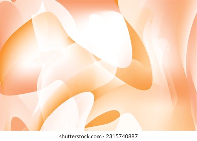 Orange cool sweet colorful abstract simple vector green dynamic shadow line guardian bright background 