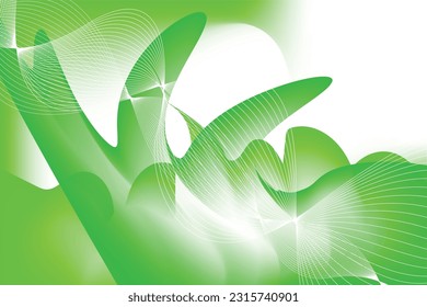 Orange cool sweet colorful abstract simple vector green dynamic shadow line guardian bright background 