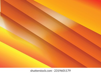 Orange cool sweet colorful dynamic shadow line guardian bright cave wave sweet image abstract vector background 