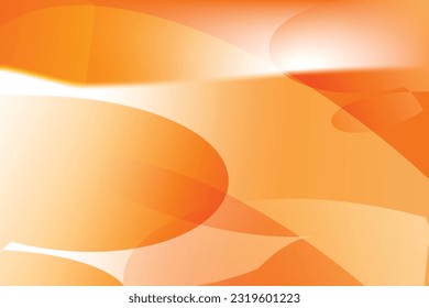 Orange cool sweet colorful dynamic shadow line guardian bright cave wave sweet image abstract vector background 