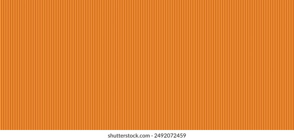Orangefarbener Hintergrund mit zylindrischer gewellter Textur, minimalistisches, einfaches abstraktes Muster, das für den Hintergrund des Banners verwendet wird. Visitenkartenpapier, Deckblatt, Broschüre.