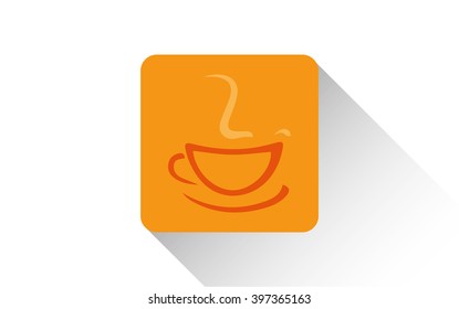 orange cup icon