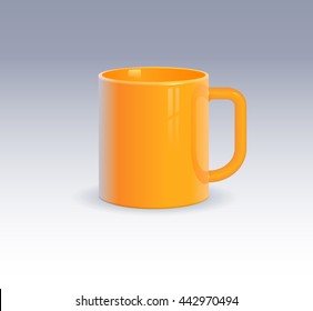 Orange cup for your logo design.