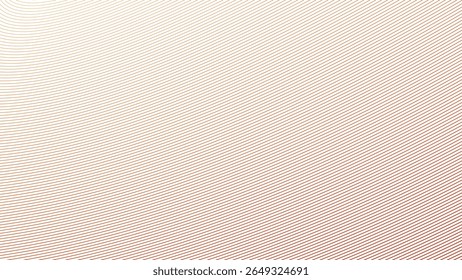 Fondo de patrón de línea de curva naranja para Fondo de pantalla de tela abstracta moderna digital