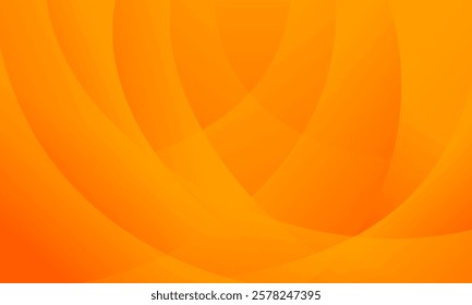 orange curved abstract background, gradient color background. templates for poster, card, banner, backdrop, brochure, cover, wallpaper, website. vector design