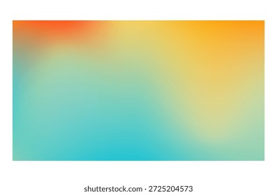 Naranja Cian Gradiente Fondo Desenfoque Abstractas Tropical Puesta de sol Suave Textura Desenfocada
