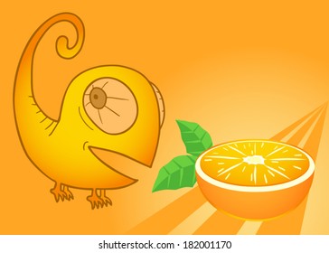 Orange design