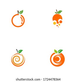Orange design Vector icon illustration design