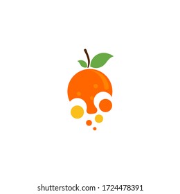 Orange design Vector icon illustration design