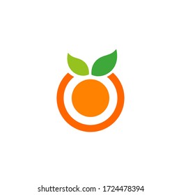 Orange design Vector icon illustration design