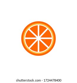 Diseño de naranja Diseño de icono Vector