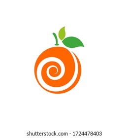 Orange design Vector icon illustration design