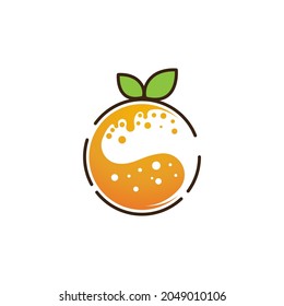 Orange design Vector icon illustration design
