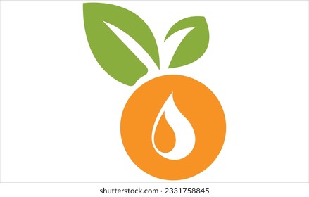 Orange design Vector icon illustration design