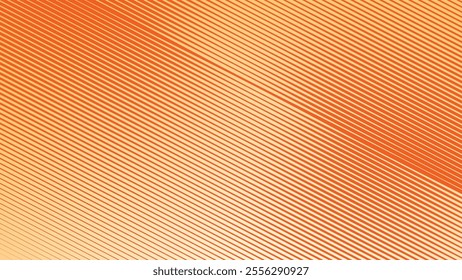 Orange diagonal line stripes abstract background pattern for backdrop or presentation