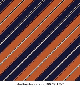 Anaranjado diagonal rayado fondo de patrón sin costura adecuado para textiles de moda, gráficos