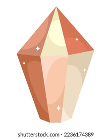 orangefarbener Diamantdesign auf Weiß