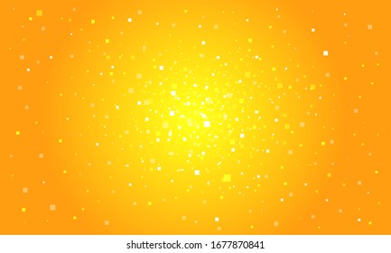 Orange digital background. Pop art retro vector illustration vintage kitsch 50s 60s style