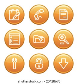 Orange disk set 08