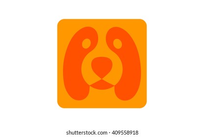 orange dog icon