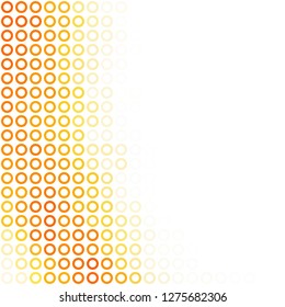 Orange Donuts Background, Creative Design Templates