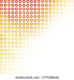 Orange Donuts Background, Creative Design Templates