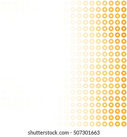 Orange Donuts Background, Creative Design Templates