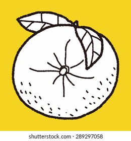 orange doodle