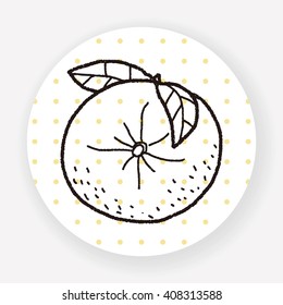 orange doodle