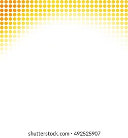 Orange Dots Background, Creative Design Templates