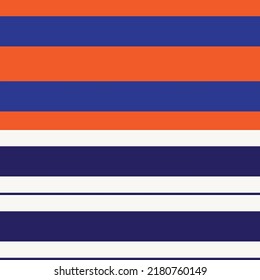 Orange Double striped seamless pattern design for fashion textiles and graphics